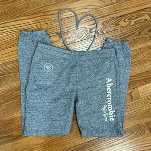 Abercrombie & Fitch Gray Joggers Sweatpants Womens Size XS
